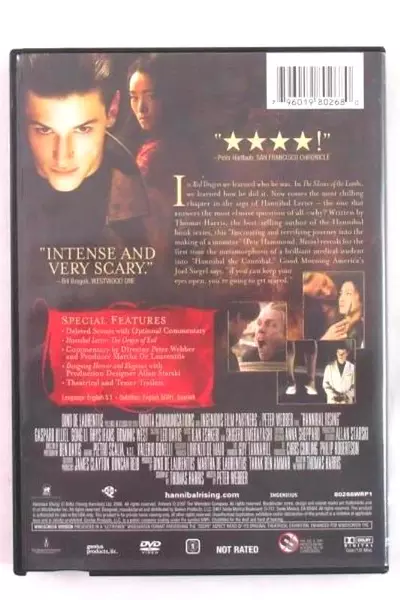 Hannibal Rising DVD The Weinstein Company Gaspard Ulliel Rhys Ifans 2007