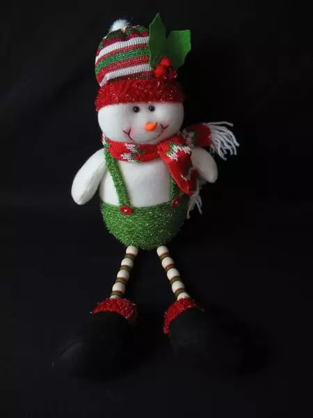 Newclassic Enterprise Co. Ltd. Happy Snowman Shelf Sitter Festive Christmas