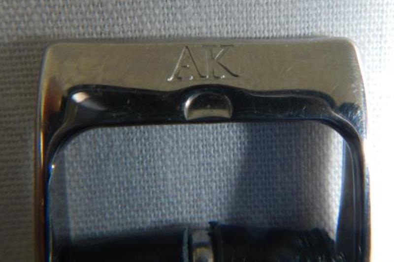 Anne Klein Wrist Watch Black Leather Band Stainless Steel Back Japanese Movement