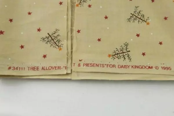 Lot of Vintage Fabric Remnants Daisy Kingdom Frosty and Friends Holiday Crafting