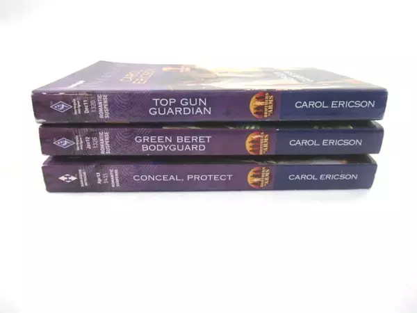 Lot of 3 Harlequin Intrigue Romantic Suspense Books 2011-13 Carol Ericson