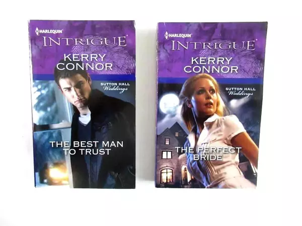 Lot of 2 Harlequin Intrigue Romantic Suspense Books 2013 Kerry Connor