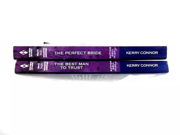 Lot of 2 Harlequin Intrigue Romantic Suspense Books 2013 Kerry Connor