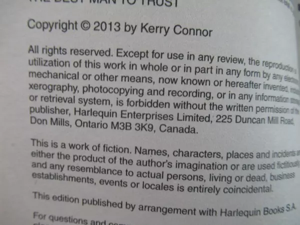 Lot of 2 Harlequin Intrigue Romantic Suspense Books 2013 Kerry Connor
