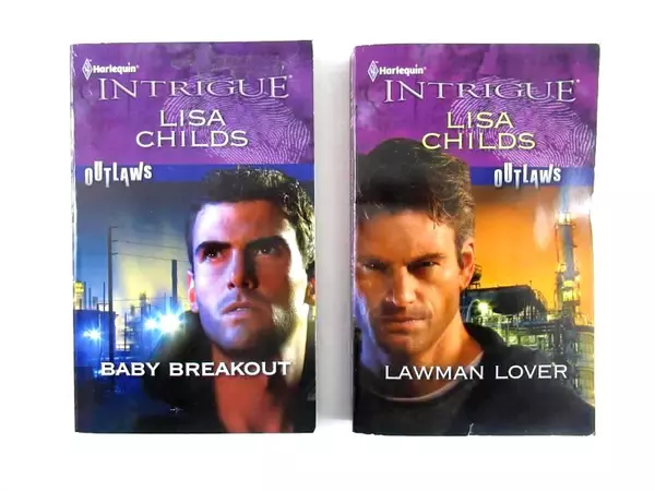 Lot of 2 Harlequin Intrigue Romantic Suspense Books 2012 Lisa Childs