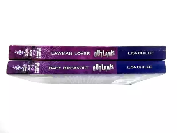 Lot of 2 Harlequin Intrigue Romantic Suspense Books 2012 Lisa Childs