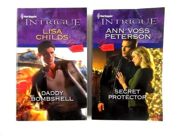 Lot of 2 Harlequin Intrigue Romantic Suspense Books 2011 Situation Christmas