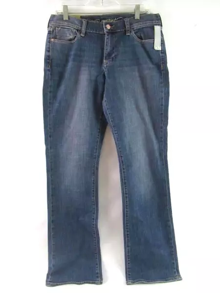 Old Navy The Sweetheart Classic Rise Slim Boot Cut Jeans Women's Size 10 Long