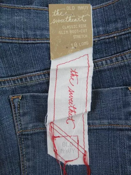 Old Navy The Sweetheart Classic Rise Slim Boot Cut Jeans Women's Size 10 Long