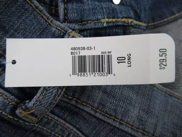 Old Navy The Sweetheart Classic Rise Slim Boot Cut Jeans Women's Size 10 Long