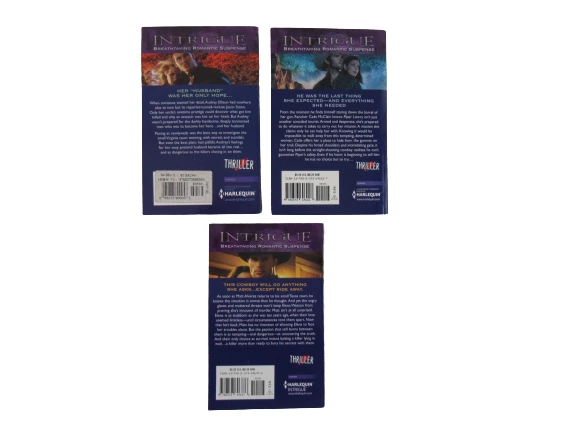 Lot of 3 Harlequin Intrigue Romantic Suspense Books 2011-12 Kerry Connor