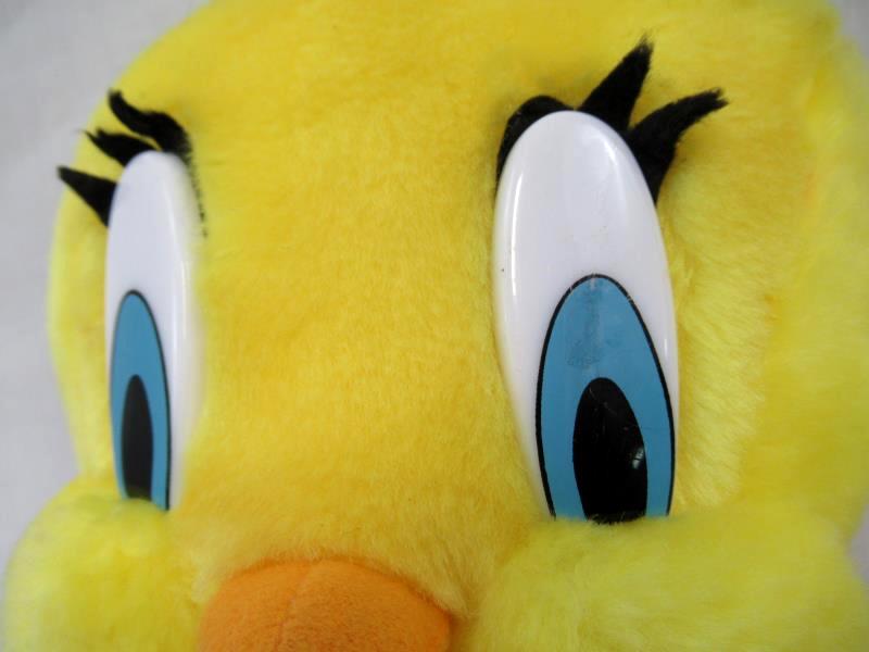 Vintage 1998 Looney Tunes Tweety Bird Sylvester Magician Plush 12" Toy
