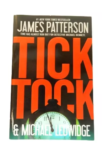 Lot of 2 James Patterson & Michael Ledwidge PB Cross Novels Tick Tock Worst Case