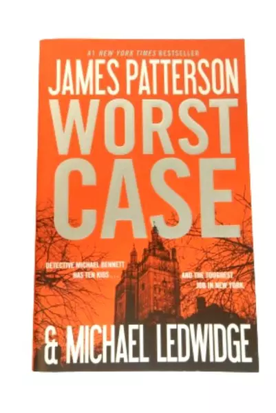 Lot of 2 James Patterson & Michael Ledwidge PB Cross Novels Tick Tock Worst Case