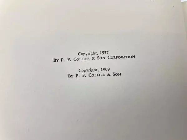 The Harvard Classics Deluxe Registered Edition The Thousand and One Night 1937
