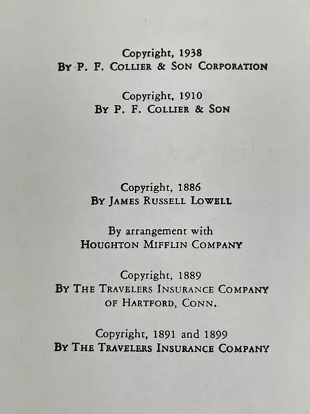 1938 The Harvard Classics Deluxe Registered Edition Essays English and American