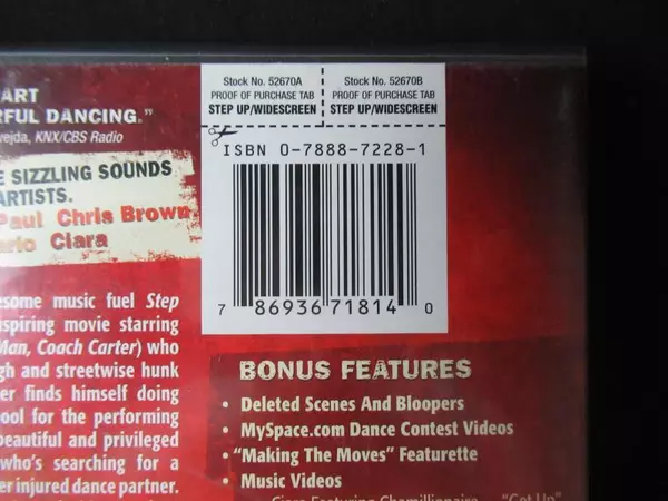 Step Up DVD Touchstone Pictures Channing Tatum Jenna Dewan 2006 Energy Dancing
