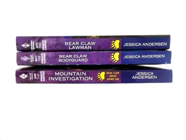 Lot of 3 Jessica Anderson Harlequin Intrigue Romantic Suspense Books 2009 2012