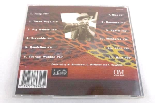 Charlie McMahon & Gondwana CD Travelling Australian Didgeridu Music OM8998D