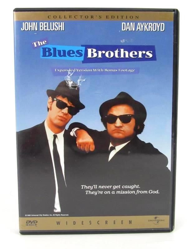 The Blues Brothers DVD Belushi Aykroyd Collector's Edition Universal 1998 Vtg
