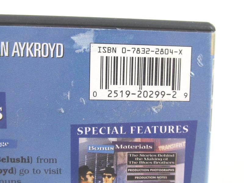 The Blues Brothers DVD Belushi Aykroyd Collector's Edition Universal 1998 Vtg