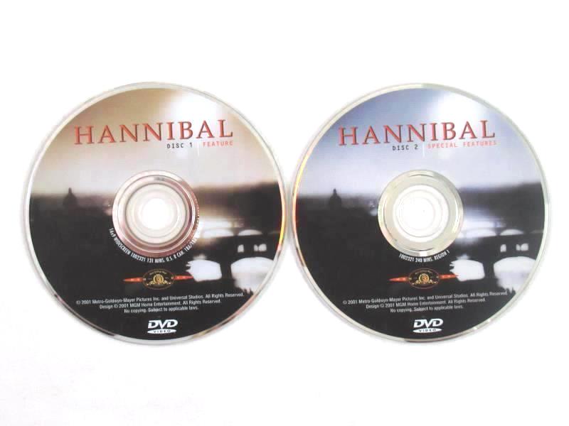 Hannibal DVD Metro Goldwyn Mayer Anthony Hopkins Julianne Moore Special Ed 2001