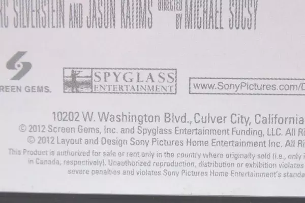The Vow Rachel McAdams Channing Tatum Spy Glass Entertainment PG-13 2012
