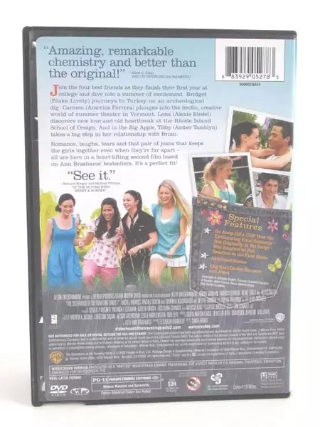 The Sisterhood Of The Traveling Pants 2 Widescreen Edition Warner Bros. 2008 DVD