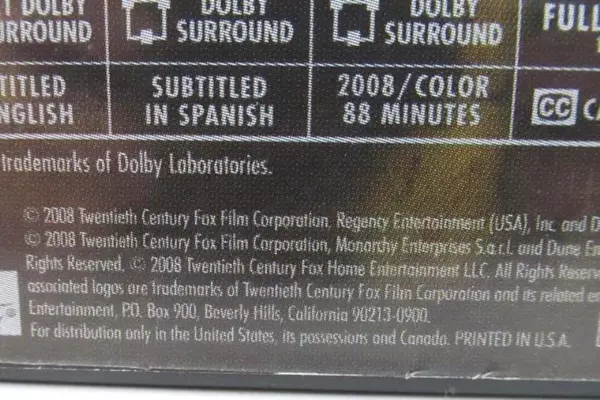 Jumper Hayden Christensen 2008 DVD Rated General Twentieth Century Fox Film Corp