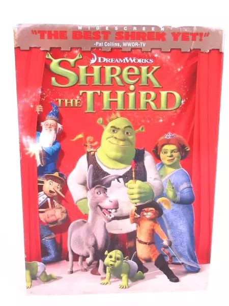 Shrek The Third PG 2007 DreamWoks Animation SKG Home Entertainment DVD Video