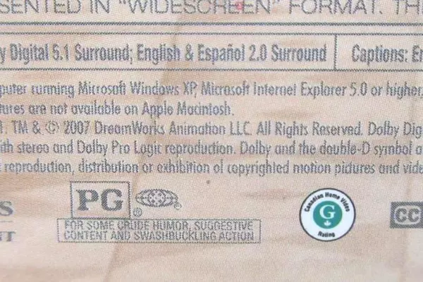 Shrek The Third PG 2007 DreamWoks Animation SKG Home Entertainment DVD Video
