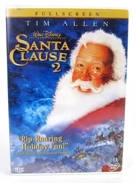 The Santa Clause 2 Tim Allen Walt Disney Pictures 2003 G DVD Video Full Screen