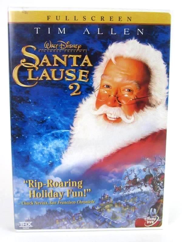 The Santa Clause 2 Tim Allen Walt Disney Pictures 2003 G DVD Video Full Screen