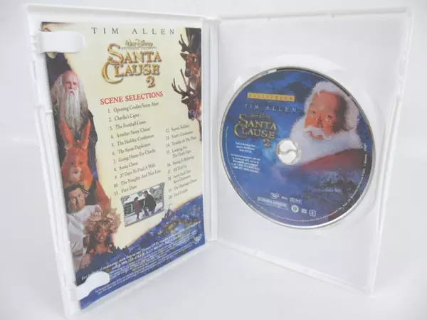 The Santa Clause 2 Tim Allen Walt Disney Pictures 2003 G DVD Video Full Screen