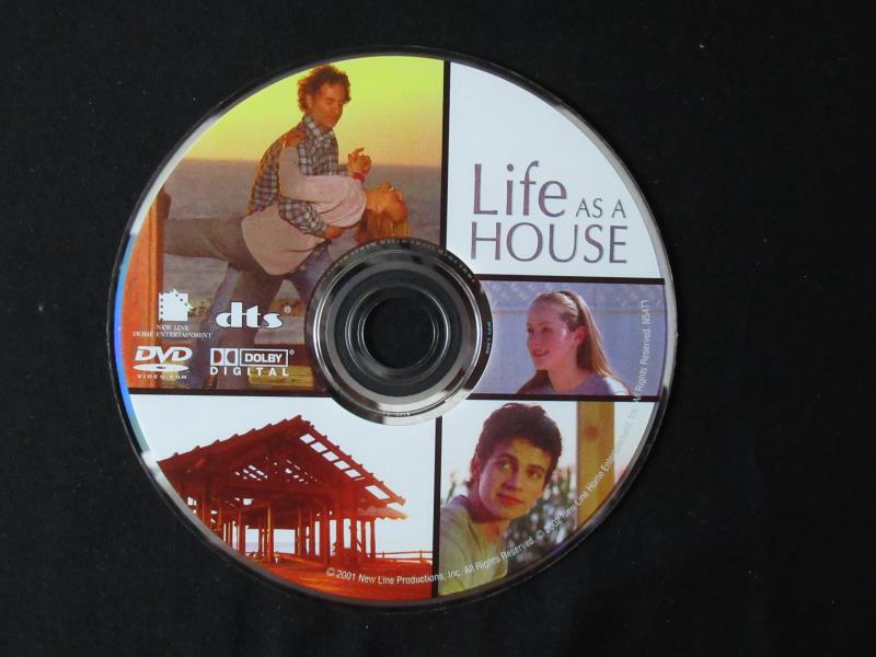 Life As A House DVD New Line Cinema Kevin Kline Hayden Christensen 2001 Vintage