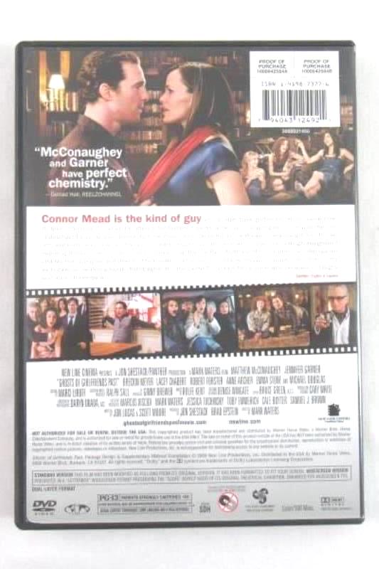 Ghosts Of Girlfriends Past DVD New Line Matthew McConaughey Jennifer Garner 2009