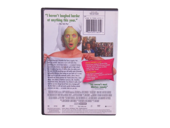 The Hot Chick PG-13 Rob Schneider Touchstone Home Entertainment DVD Video