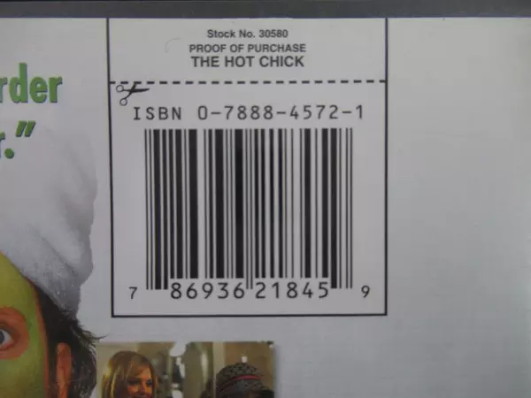 The Hot Chick PG-13 Rob Schneider Touchstone Home Entertainment DVD Video