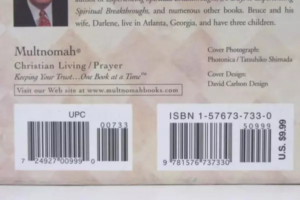 The Prayer of Jabez by Bruce Wilkinson Hardcover 2000 Multnomah Publishing