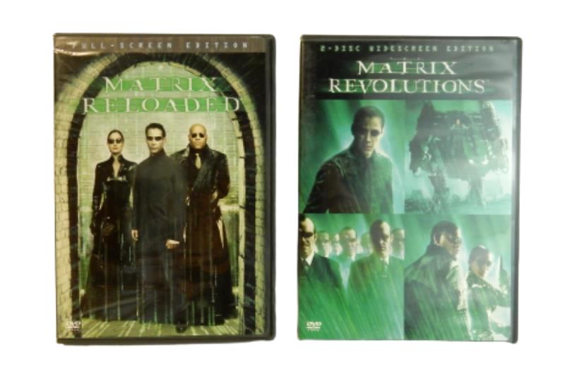 Lilly Wachowski The Matrix Reloaded Subtitles Lot Of DVDs The