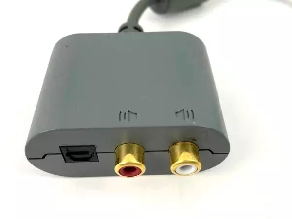 Xbox 360 20GB Hard Drive And Audio Adapter Microsoft Corp Gaming Untested