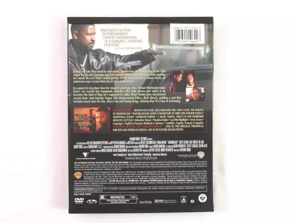 Training Day DVD Warner Brothers Denzel Washington Ethan Hawke 2001 Buddy Cop