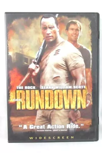 Run Down The Rock Seann William Scott 2004 Universal Studios Pg-13 DVD Video