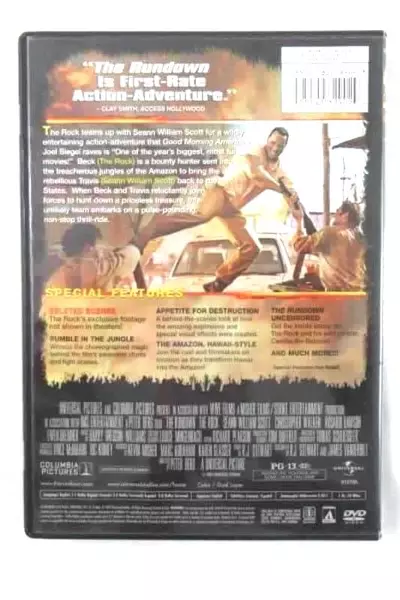 Run Down The Rock Seann William Scott 2004 Universal Studios Pg-13 DVD Video