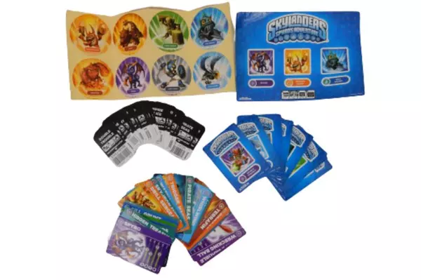Activision Skylanders Lot 24 Figures 24 Cards 15 Stickers