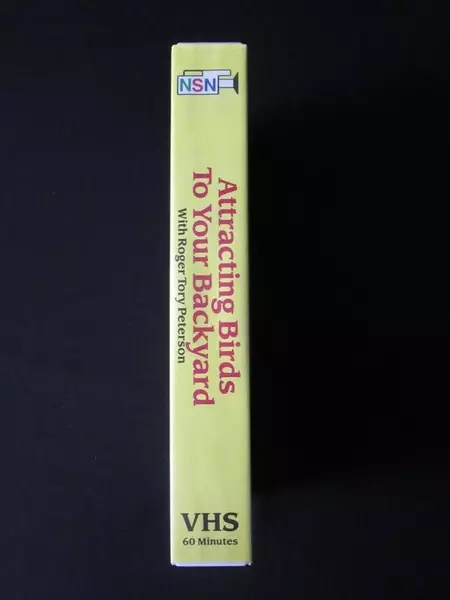Vintage VHS 1986 Attracting Birds To Your Backyard With Roger Tory Peterson