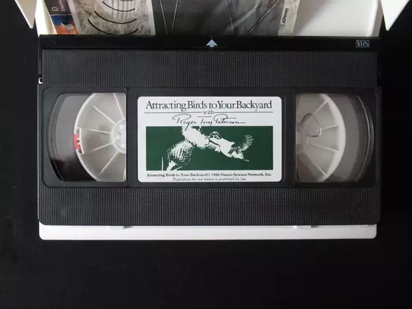 Vintage VHS 1986 Attracting Birds To Your Backyard With Roger Tory Peterson