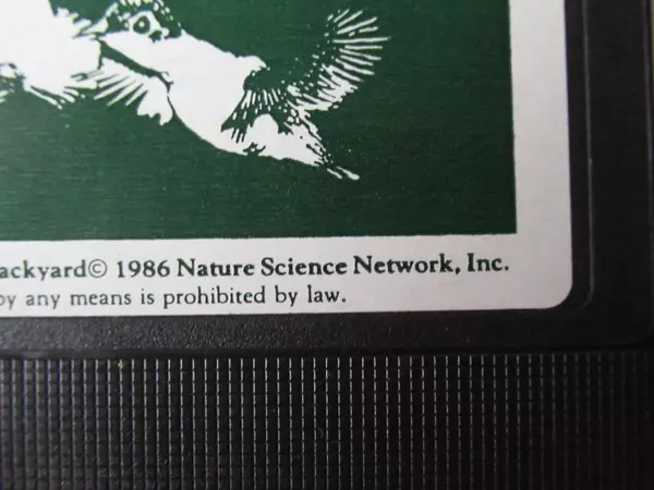 Vintage VHS 1986 Attracting Birds To Your Backyard With Roger Tory Peterson
