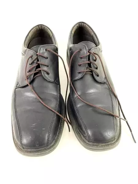 Nunn Bush Marcell Oxford Shoes Men's Size 8M Genuine Leather Bicycle Toe