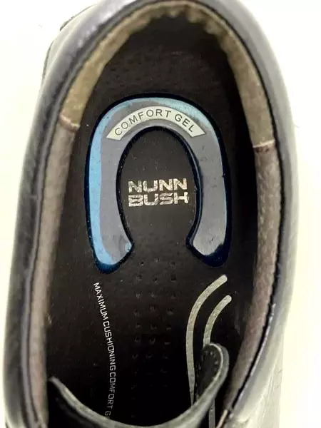 Nunn Bush Marcell Oxford Shoes Men's Size 8M Genuine Leather Bicycle Toe